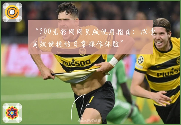 “500竞彩网网页版使用指南：探索高效便捷的日常操作体验”