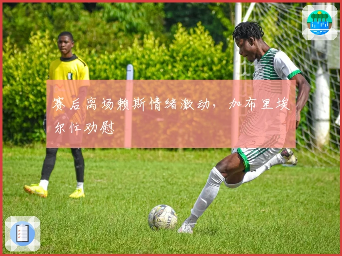 赛后离场赖斯情绪激动，加布里埃尔忙劝慰